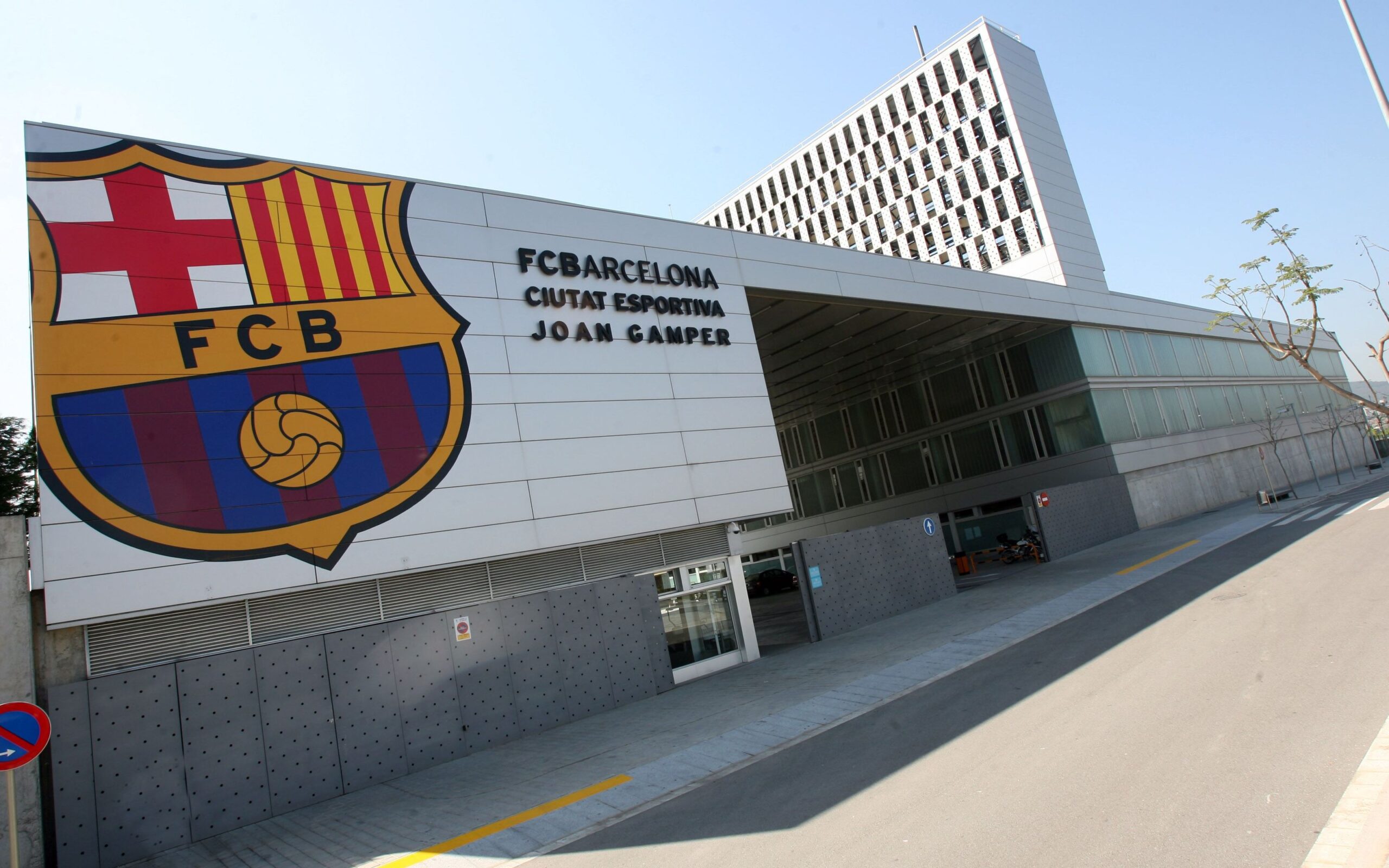 Messi used to train at the Ciutat Esportiva Joan Gamper