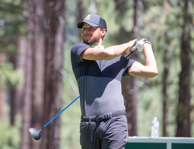 Stephen Curry brings NBA chops to Memorial Tournament at Muirfield
