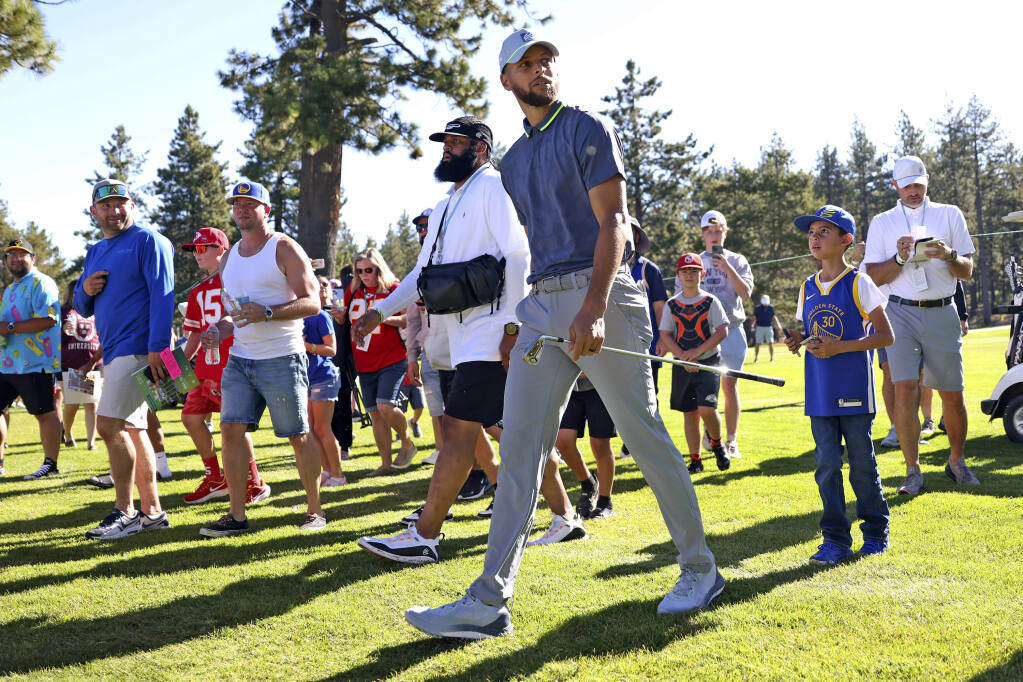 Stephen Curry closes with eagle, wins American Century Championship  celebrity golf tournament