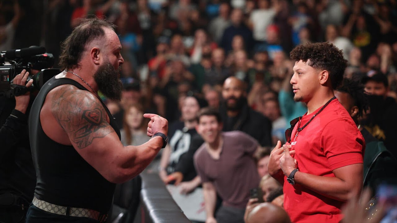 Braun Strowman Returns & Confronts Patrick Mahomes on WWE Raw (Apr. 29,  2024)