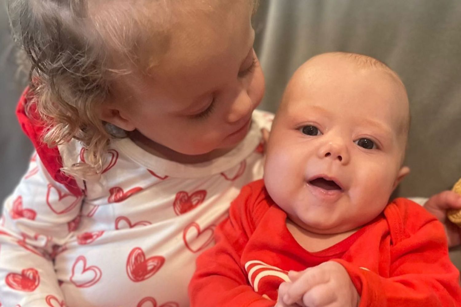 Brittany Mahomes Shares Photos of Daughter Cuddling with Baby Bronze