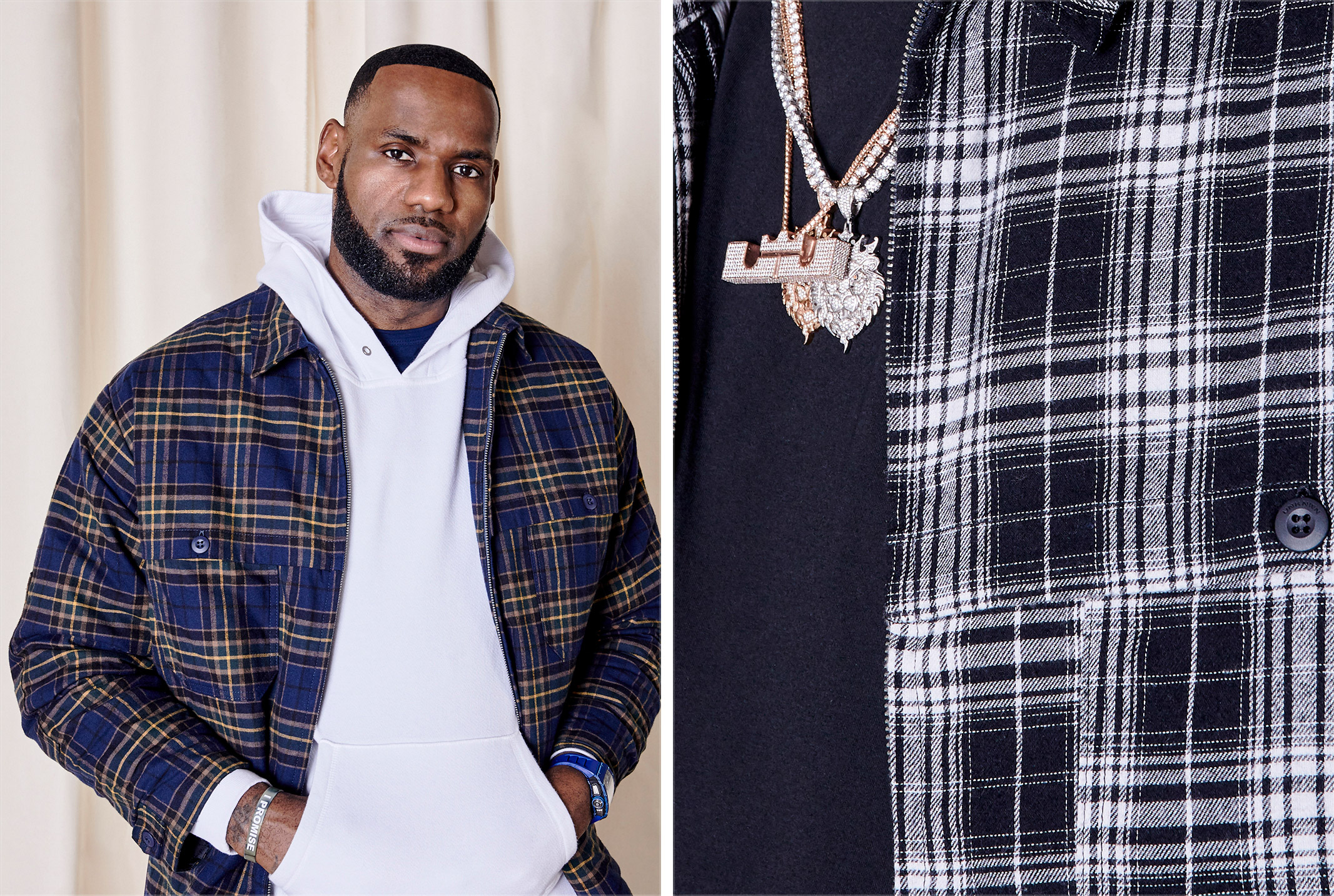 LeBron James Models First Unknwn Collection