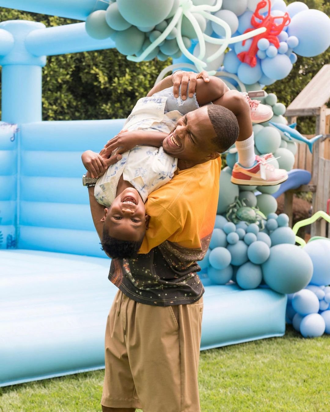Russell Westbrook shares adorable photos from his son's 5th birthday party