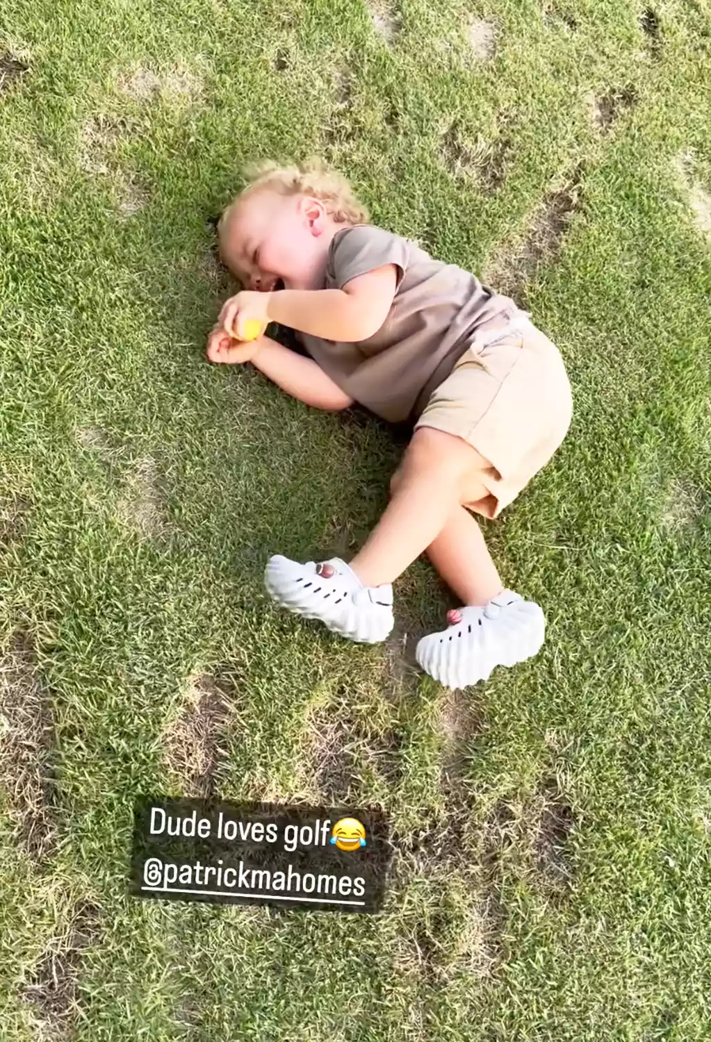 Brittany Mahomes Shares Clip of Son Bronze Having a Tantrum