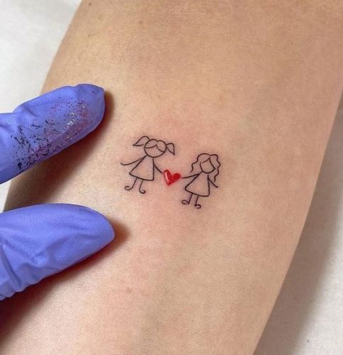 Cherish the Bond: 24 Unique Small Mother Daughter Tattoo Designs