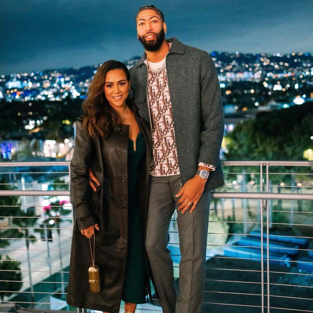 The Los Angeles Lakers' NBA player Anthony Davis is also a devoted husband to his wife, Marlen Polanco Davis