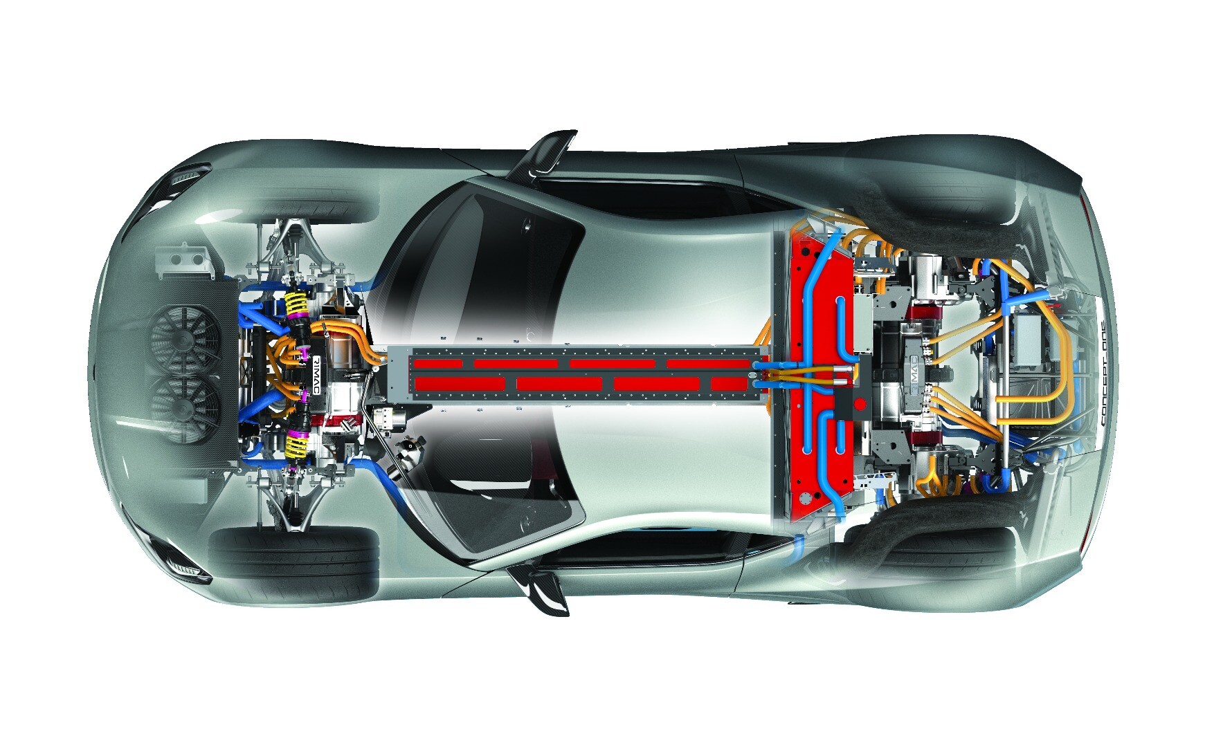 Owners are able to view where the power is coming from, and which wheel is doing most of the work through the dashboard screen