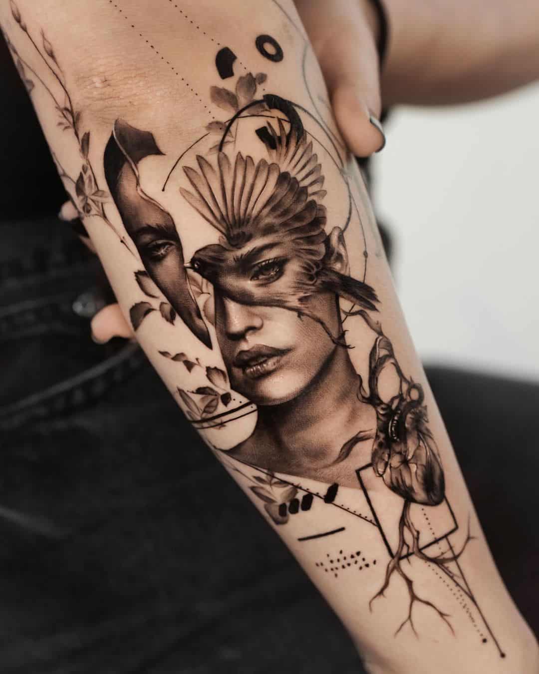 forearm tattoo by nhea.ttt