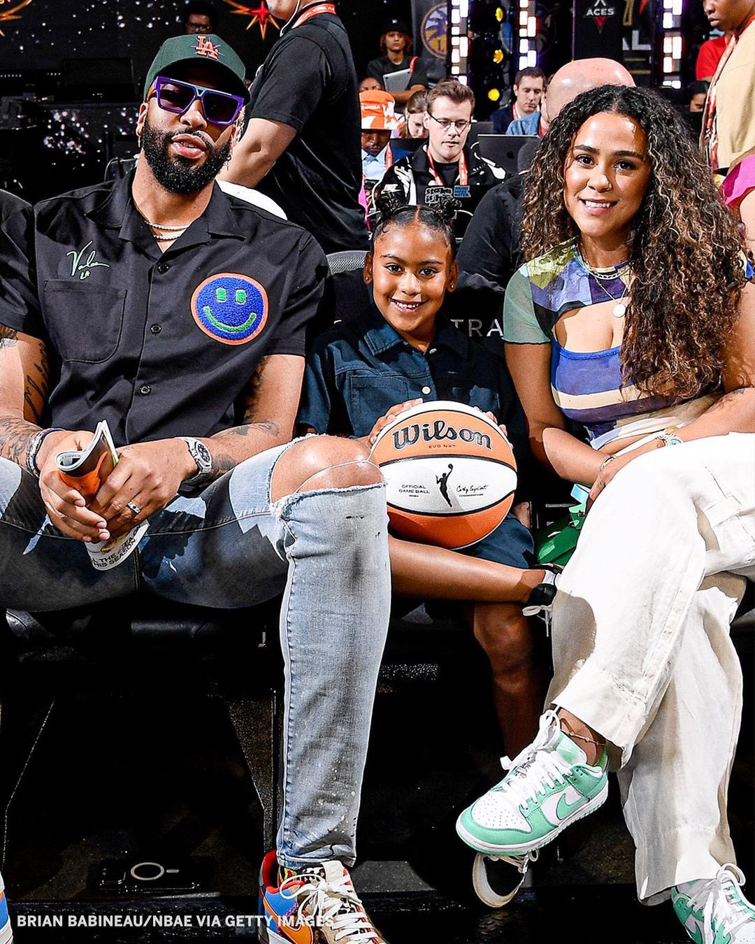 The Los Angeles Lakers' NBA player Anthony Davis is also a devoted husband to his wife, Marlen Polanco Davis