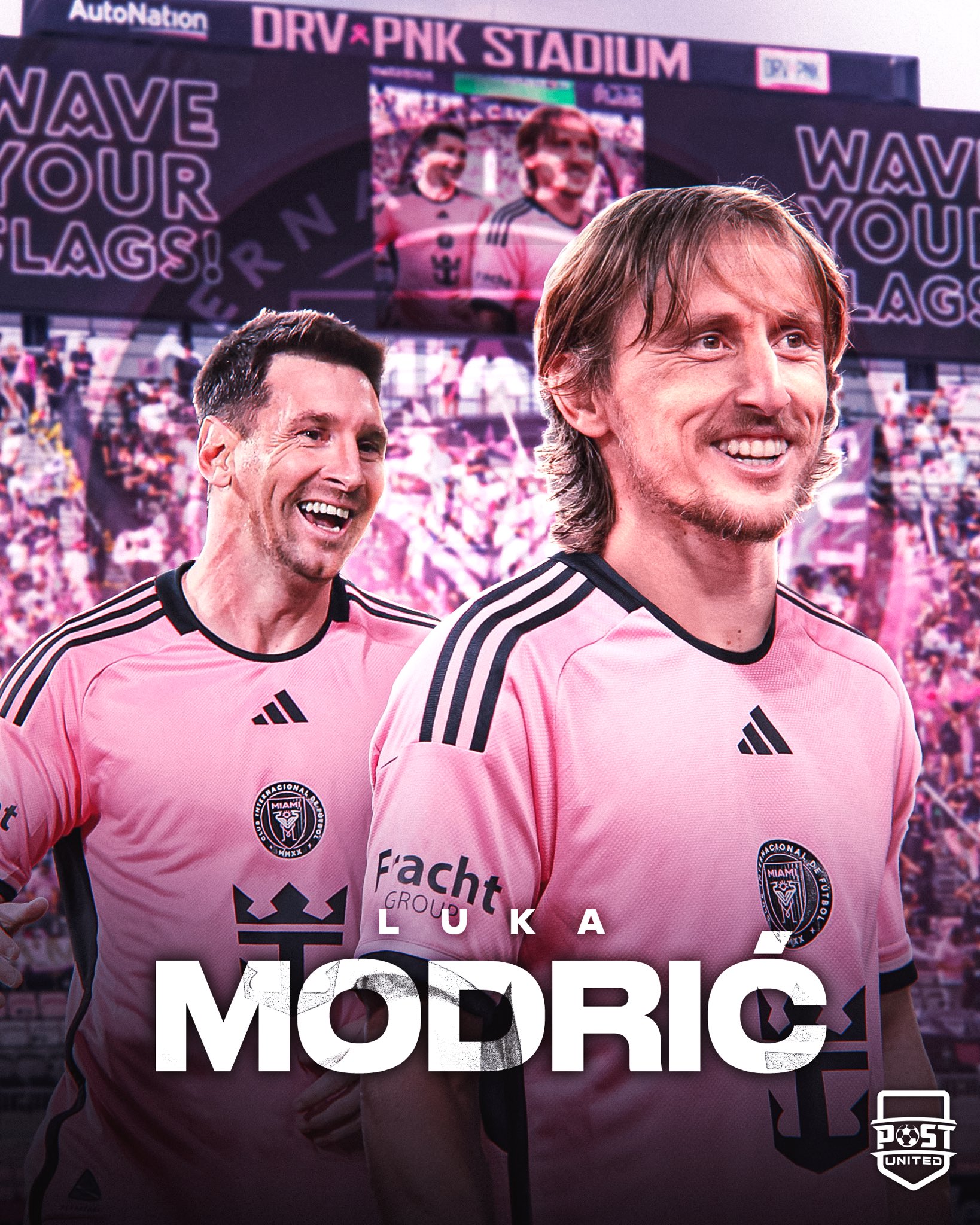 Post United on X: "🦩 EL INTER MIAMI QUIERE A LUKA MODRIC 🇦🇷 Messi se ha interesado por la situación 🇭🇷 Modric se vio hace unos días con David Beckham en Croacia