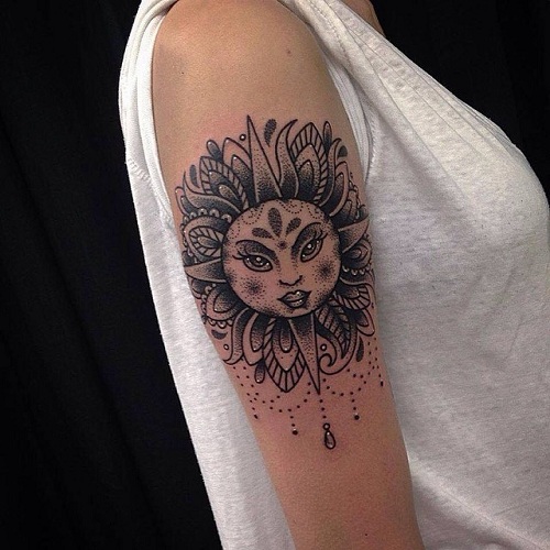 Powerful Nature Tattoo Design