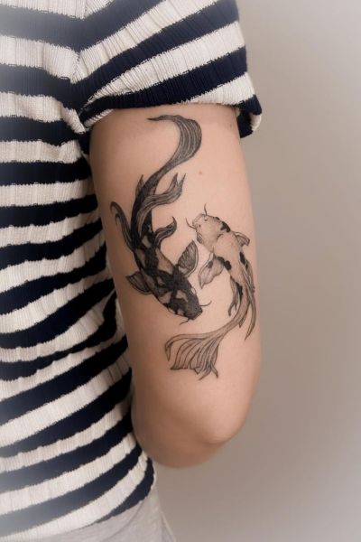 Koi Fish Tattoo