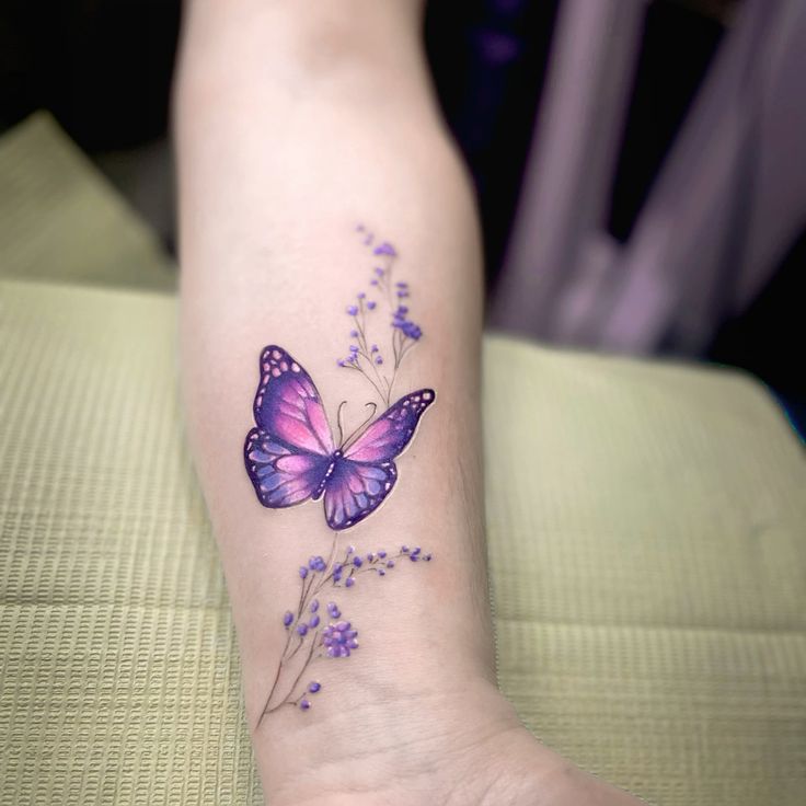 Explore 25 Unique Watercolor Butterfly Tattoo Ideas for 2024: Stunning Designs for Women – Arm, Back, and Hand Styles