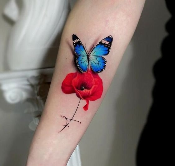 Explore 25 Unique Watercolor Butterfly Tattoo Ideas for 2024: Stunning Designs for Women – Arm, Back, and Hand Styles