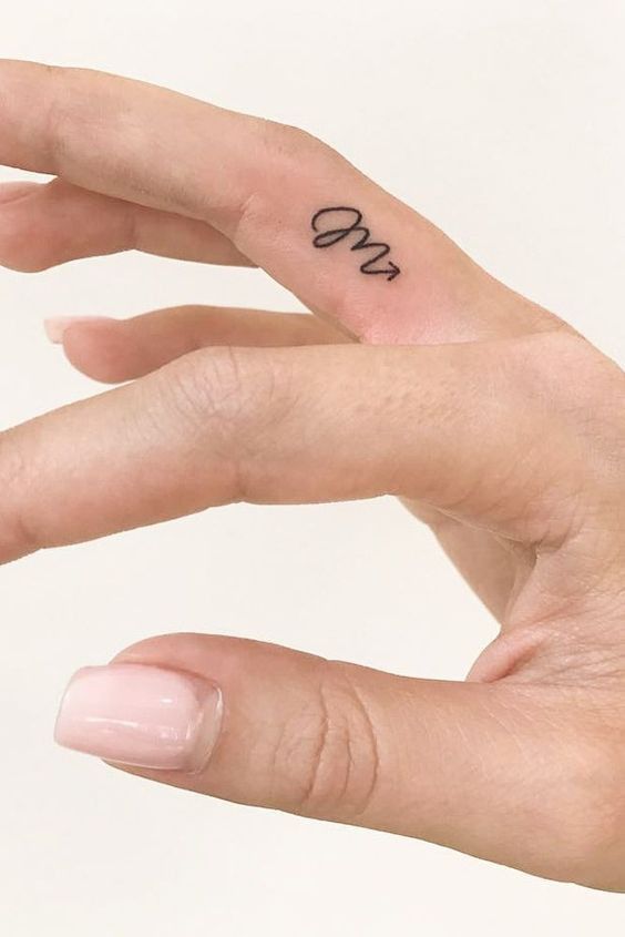 Small Scorpio Tattoos On Hand 4