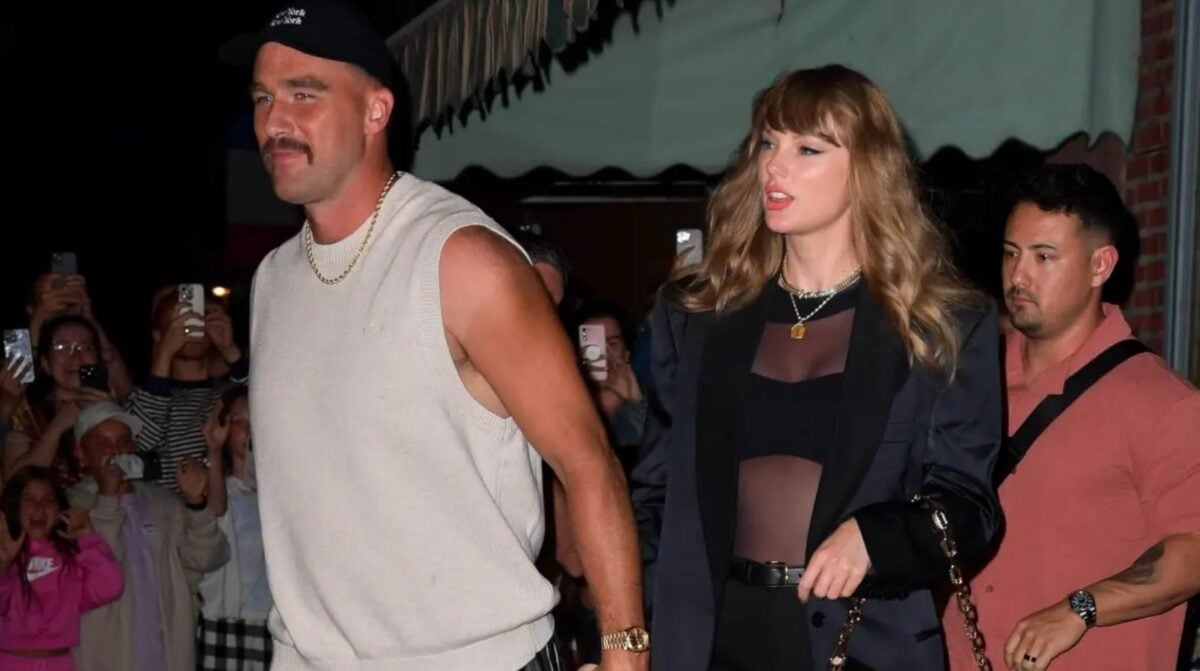 Taylor Swift and Travis Kelce at their Friday dinner date