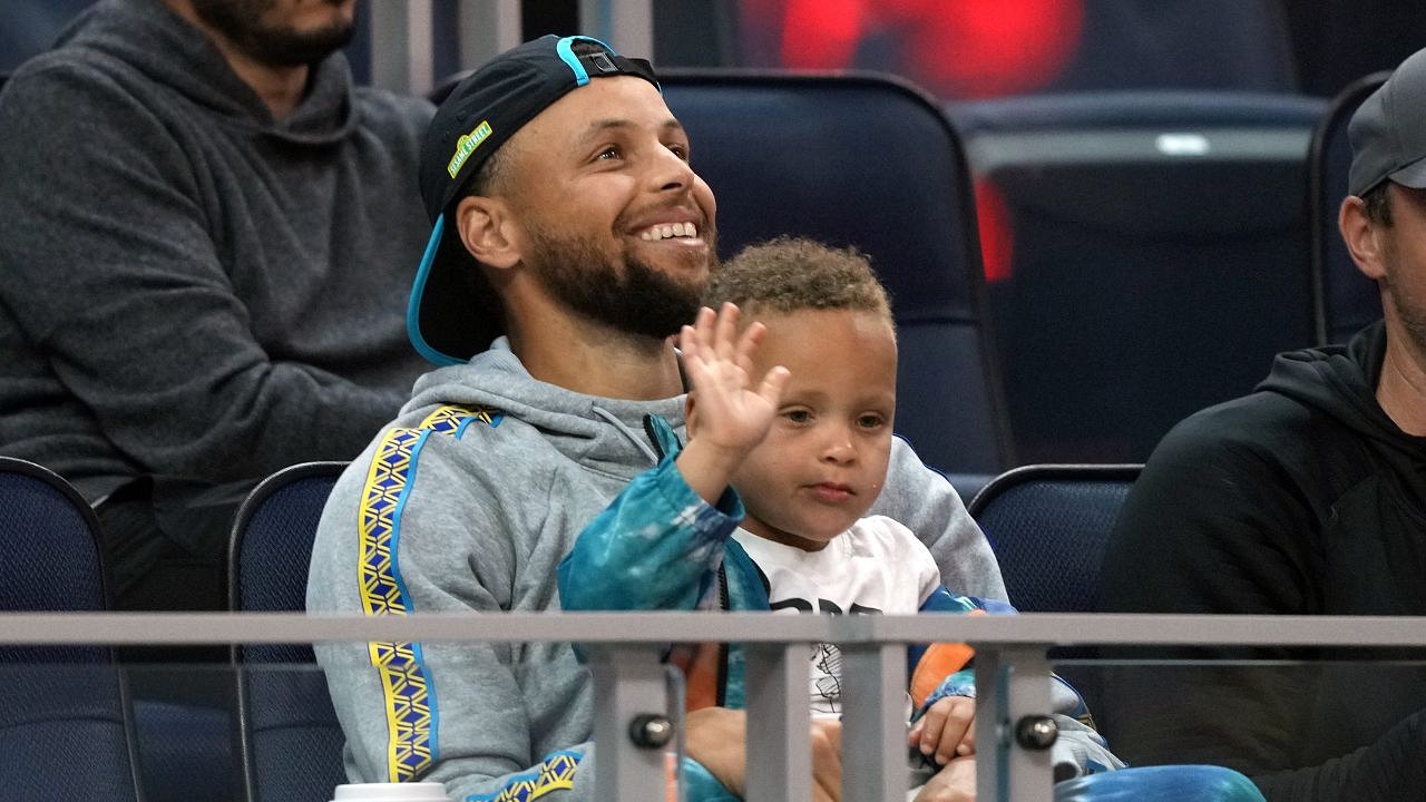 Stephen Curry's Son Canon Steals the Spotlight at SF Giants Game with His Dance Moves - The SportsRush