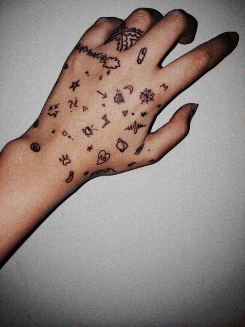 Small Tattoo Ideas for Hands Tiny Finger Tattoo Designs