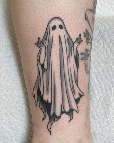 Unveiling 25 Cute Halloween Tattoo Designs: Ghosts, Ghouls, and Whimsical Wonders – Get Inked!