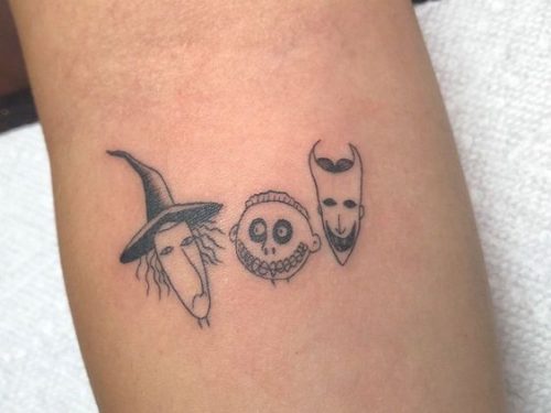 Unveiling 25 Cute Halloween Tattoo Designs: Ghosts, Ghouls, and Whimsical Wonders – Get Inked!