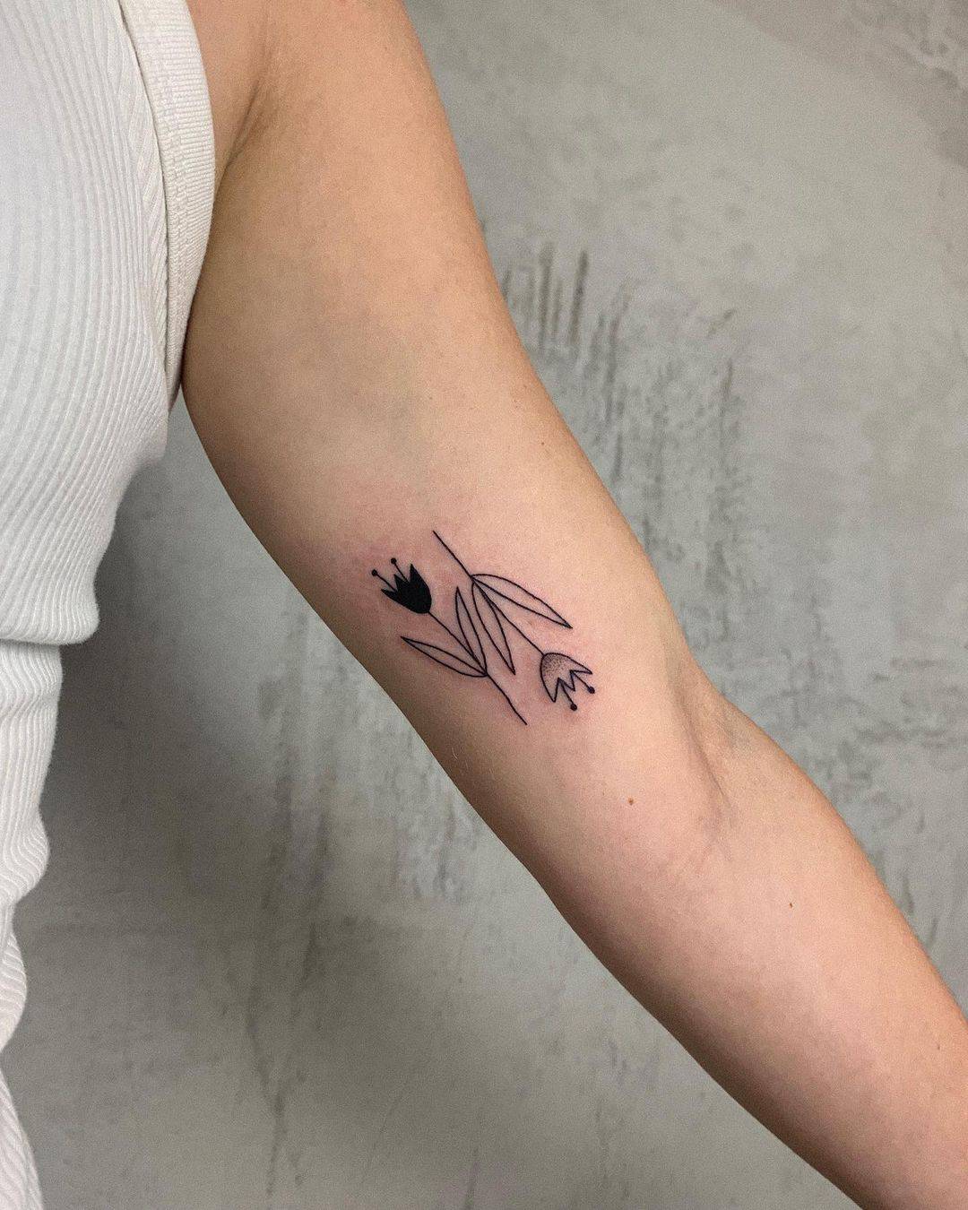 Small cute tattoo design by ervi kiss