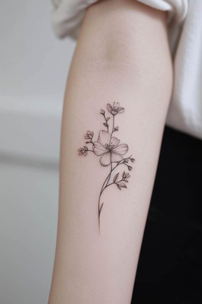 flower tattoos