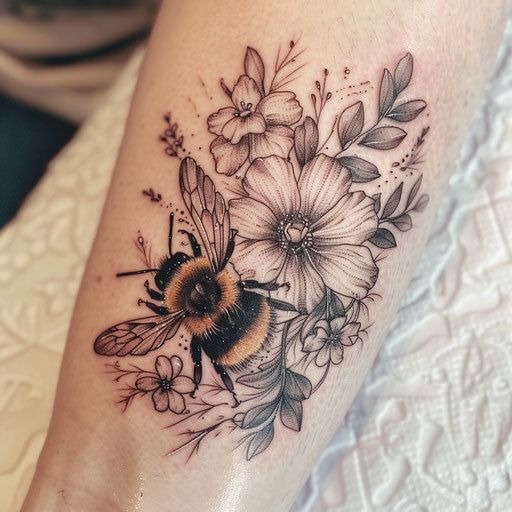 Phần này chứa: Vibrant Bumble Bee Tattoo Master Files