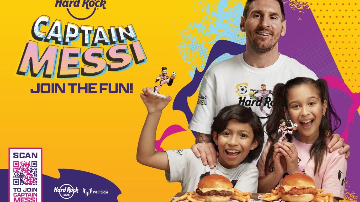 Hard Rock International & Lionel Messi Continue Superhero Kids Menu