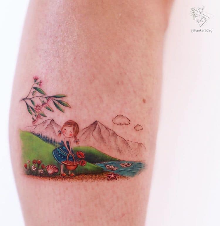 Cute Tattoos by Ayhan Karadag