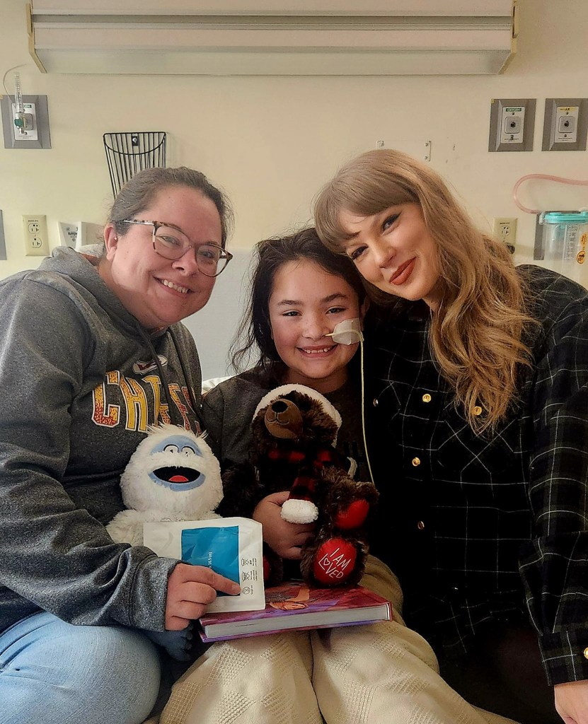 Taylor Swift visited Children's Mercy Kansas City