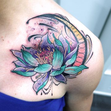 lotus flower tattoo designs