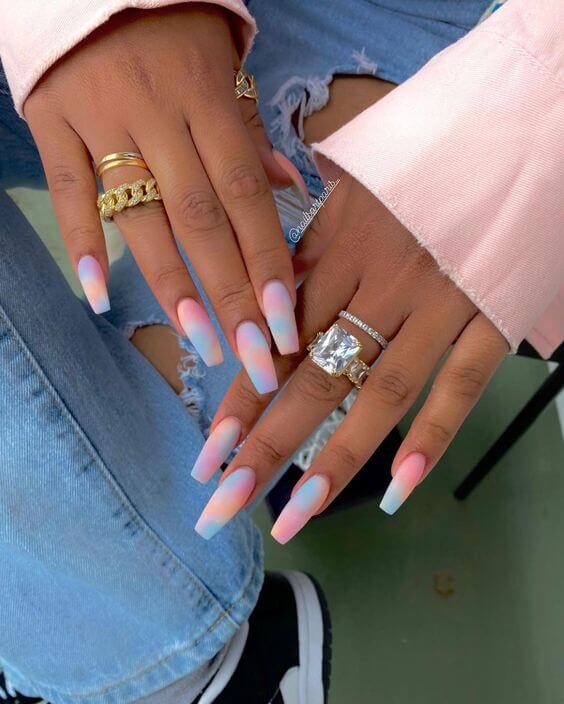 20+ Fun Ballerina Nail Shapes That Add A Playful Aura To Your Manicures - 101