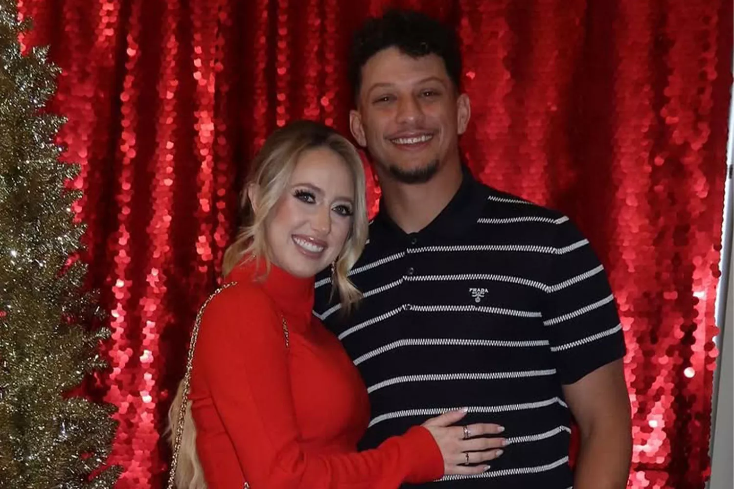 Brittany and patrick Mahomes