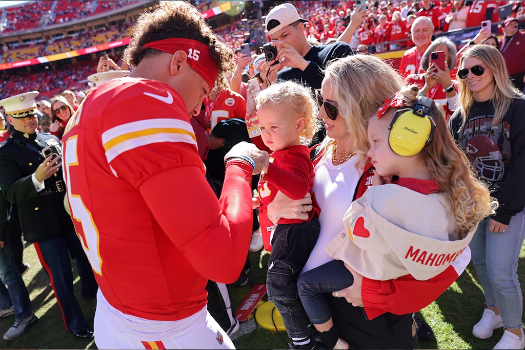 Patrick Mahomes, Brittany Mahomes, Kids