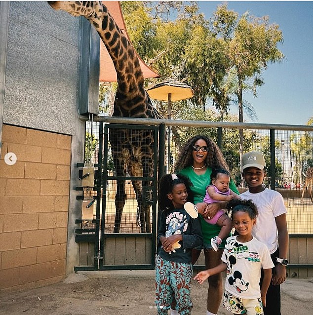 Additionally, he featured his stepson Future Zahir, 10, who Ciara shares with her ex-fiancé, Future, who could be seen hanging out with his half-siblings at the zoo and a Steelers game