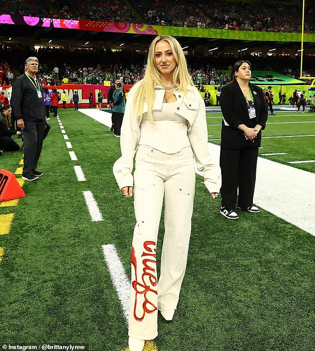 Brittany Mahomes inundated with hate over poorly-timed Super Bowl post |  Daily Mail Online