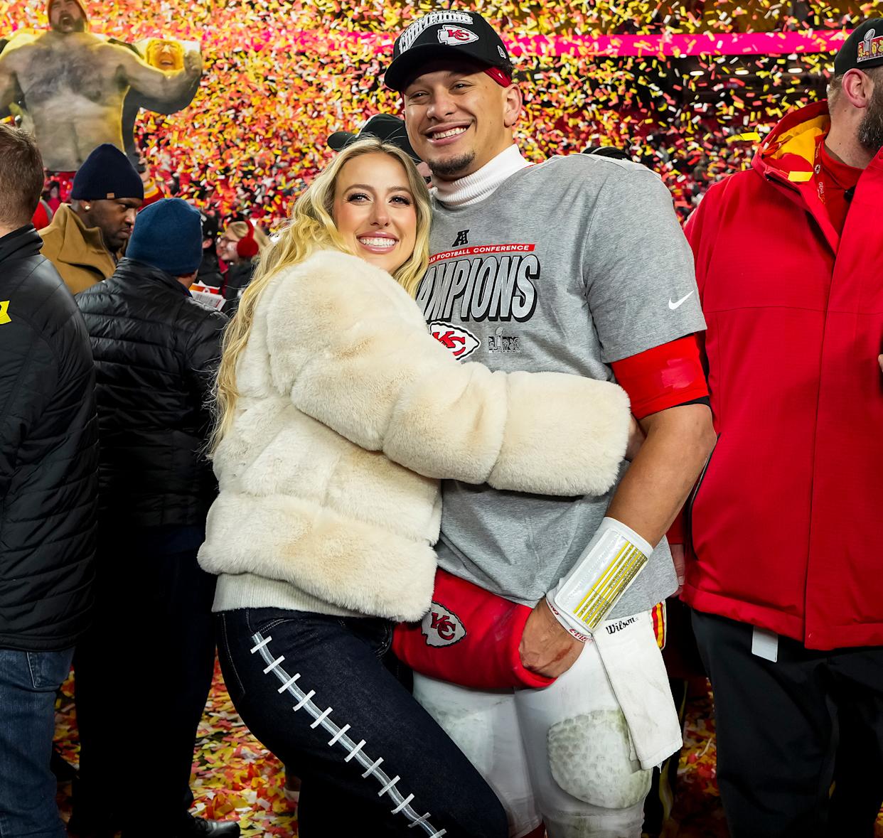 Brittany Mahomes Wears Sexy Push Up Top on Date Night With Patrick Mahomes