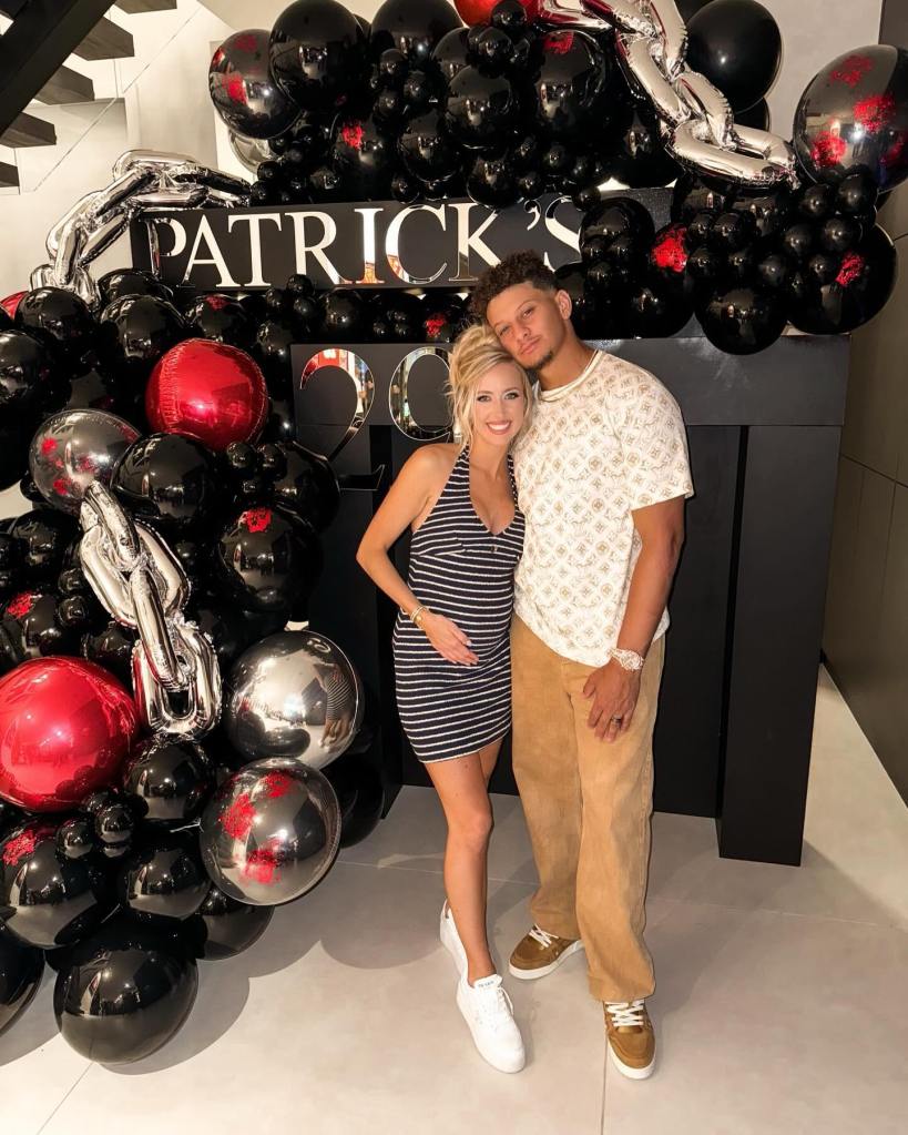 Brittany Mahomes and Patrick Mahomes via Instagram in September 2024