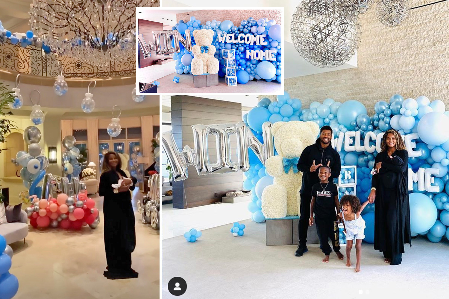 Ciara and husband Russell Wilson throw over-the-top ice cream party in €5.7M mansion to celebrate newborn son's birth – The Irish Sun | The Irish Sun