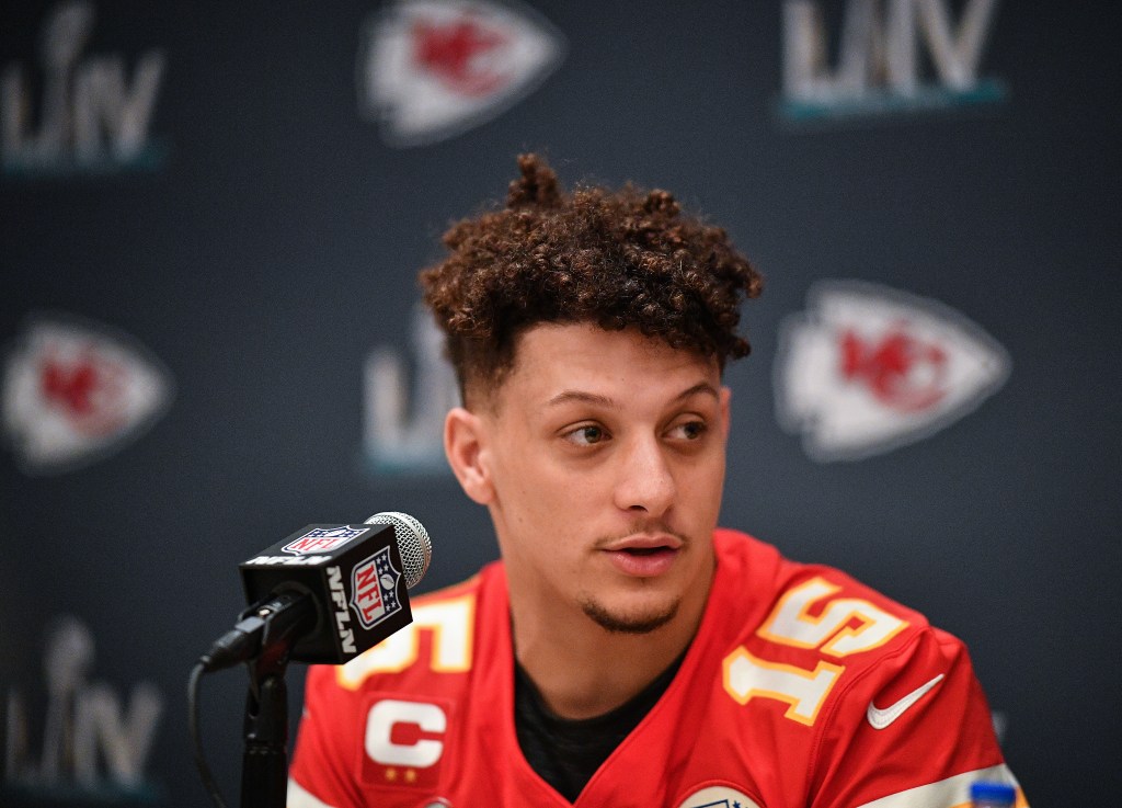 Patrick Mahomes haircut