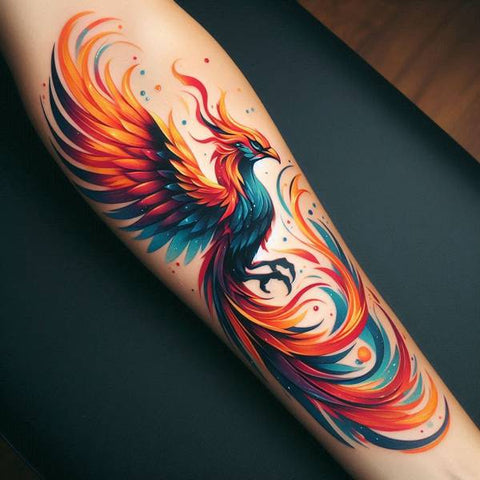 Rising Phoenix Tattoo 1