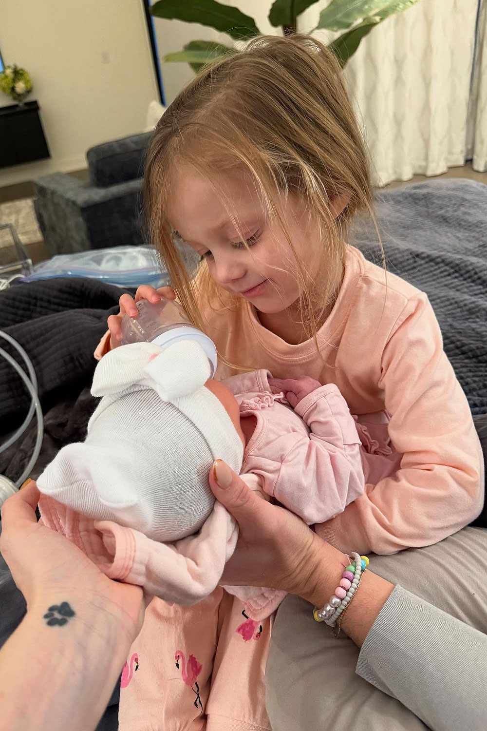 Brittany Mahomes Shares New Photo of Newborn Baby on Daughter's Birthday