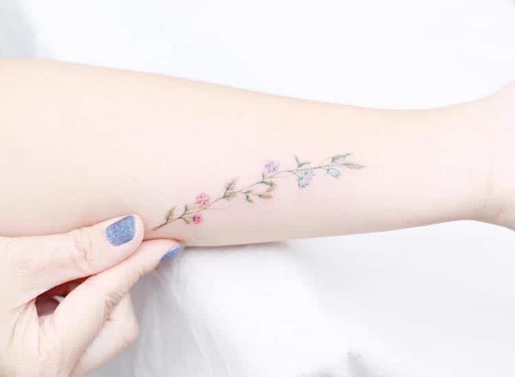 pastel tattoos mini lau hello tattoo